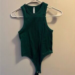 Emerald Green Body Suit